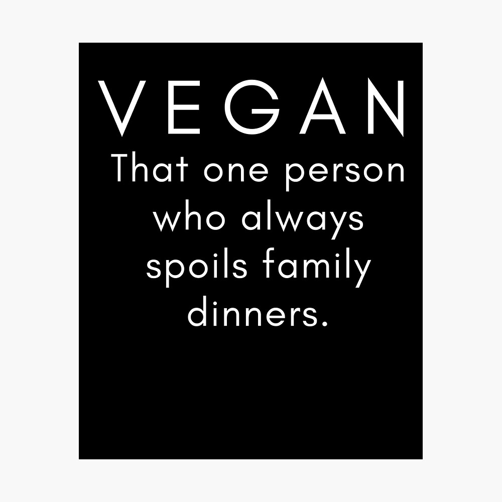 Vegan funny quote design Vegan funny quote design