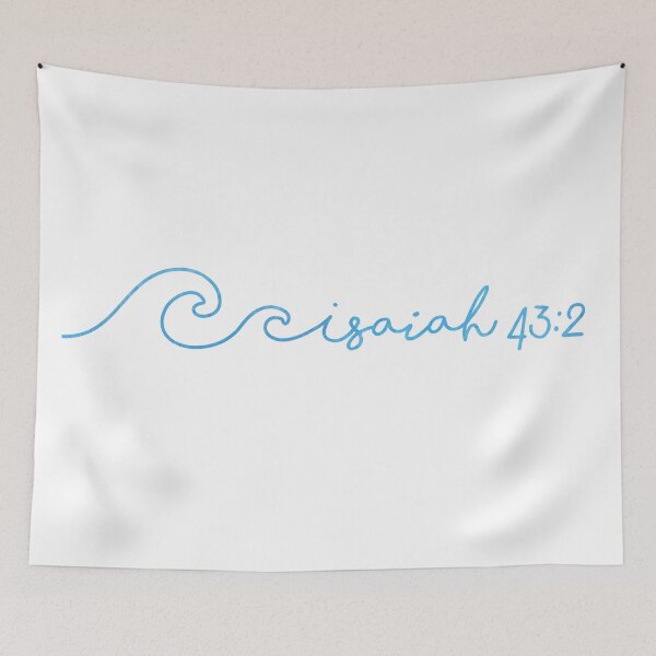 Item preview, Waves, Isaiah 43:2 designed and sold by move-mtns.