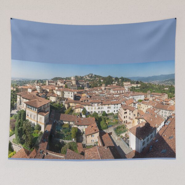 Item preview, Aerial View of Bergamo Town, Italy designed and sold by SMartin.