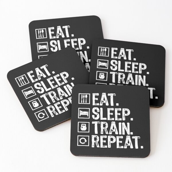 Item preview, Eat Sleep Train Repeat designed and sold by FashionFuture.