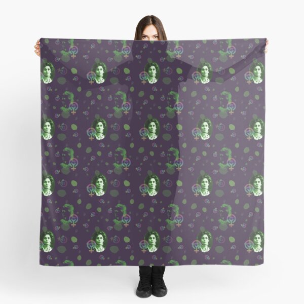 Suffragettes in purple Scarf