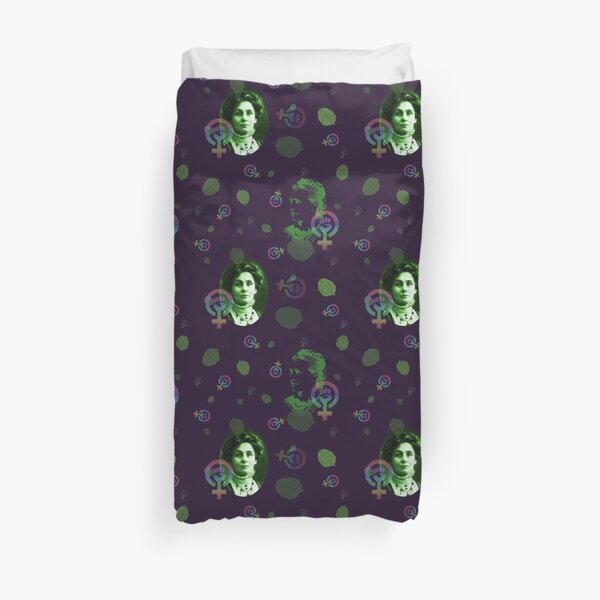 Suffragettes in purple Duvet Cover
