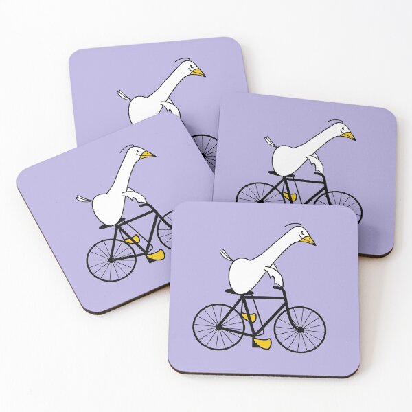 Item preview, Funny goose rides a bicycle designed and sold by spontania.