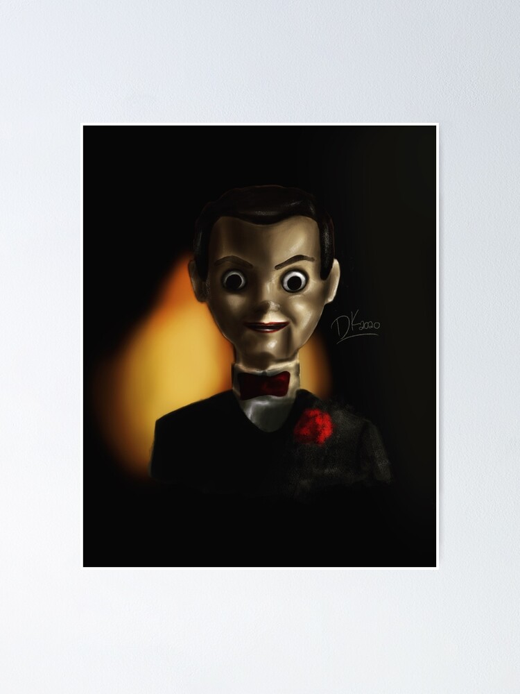 Slappy The Dummy Poster For Sale By Ds Blxck Redbubble