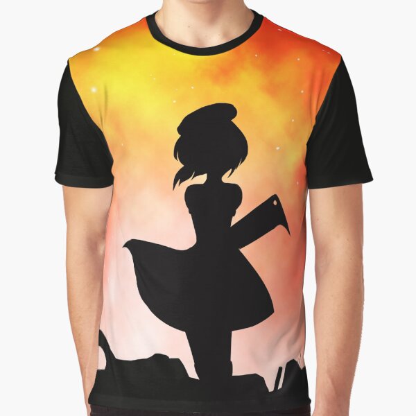 Higurashi - Red Graphic T-Shirt