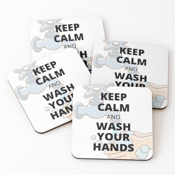 Item preview, Keep Calm And Wash Your Hands designed and sold by Celeste F.