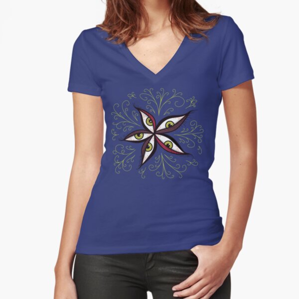 Fitted V-Neck T-Shirt