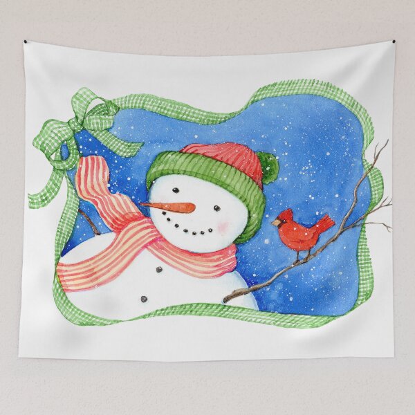 Item preview, Jolly Snowman designed and sold by Cathi Freund.
