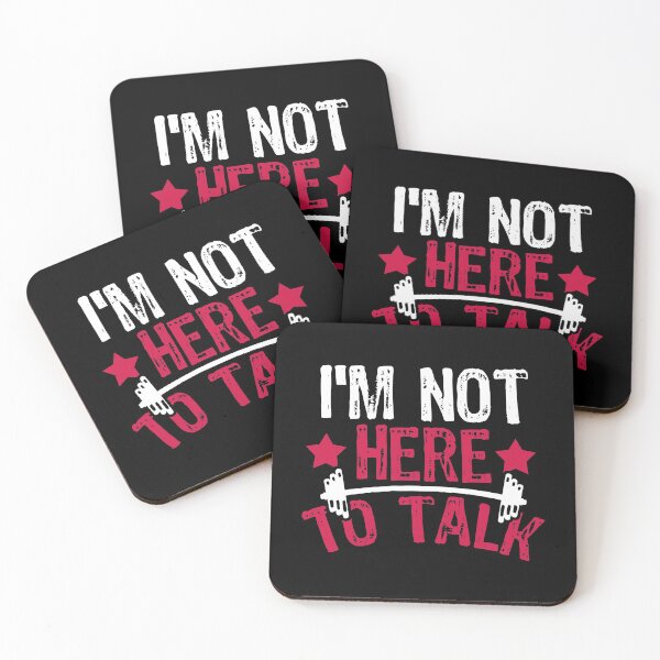 Item preview, I'm not here to talk designed and sold by FashionFuture.