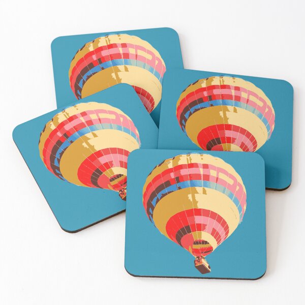 Item preview, Colorful hot air balloon cute  designed and sold by Carolina Salazar.