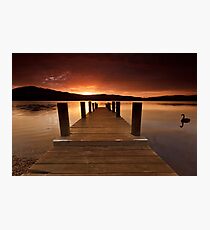Jetty, Franklin, Tasmania Photographic Print