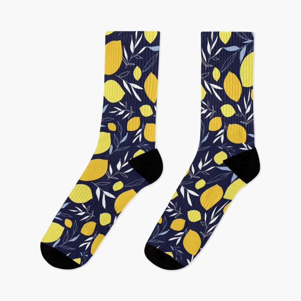 Item preview, Lemon and Leaves Repeat Print designed and sold by Kova  Rose.