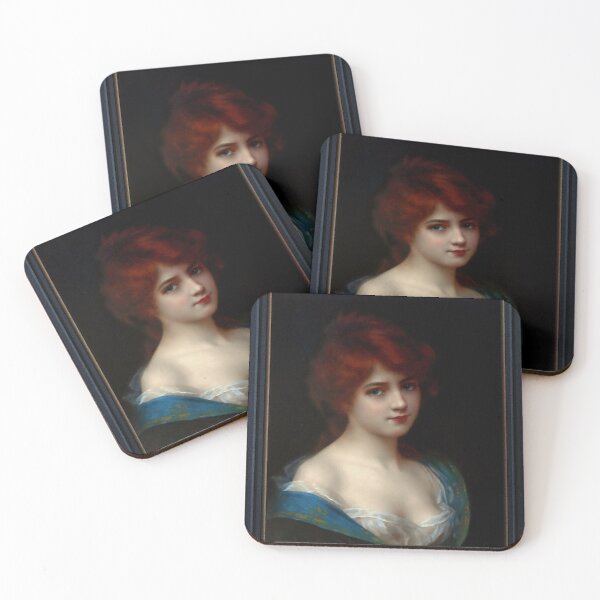 Item preview, Redhead Beauty by Abbey Abraham Altson Remastered Xzendor7 Classical Art Reproductions designed and sold by Xzendor7 Digital Art Creations.