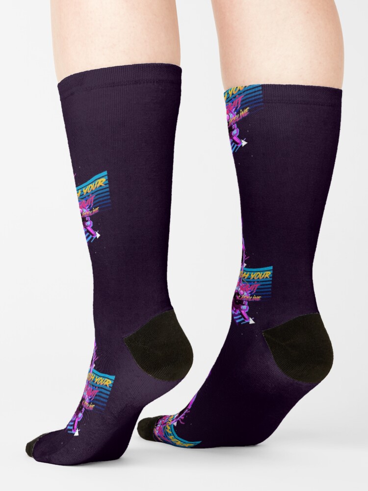 "Apex legends Lifeline 80s retro" Socks by LenaLuisa Redbubble