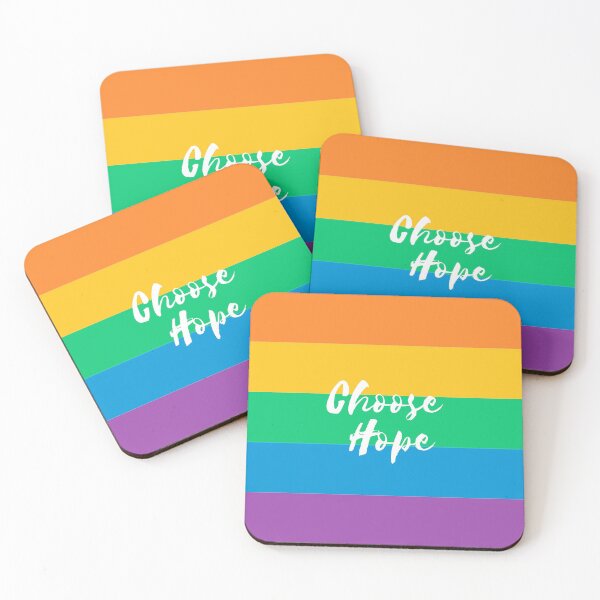 Item preview, Choose Hope - Rainbow designed and sold by MightyFineGoods.