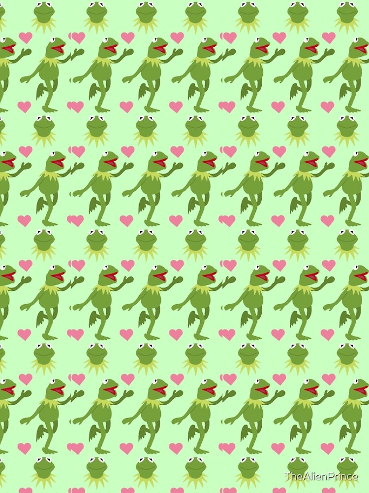 Cute Frog Pattern Print Women's Sports Bra