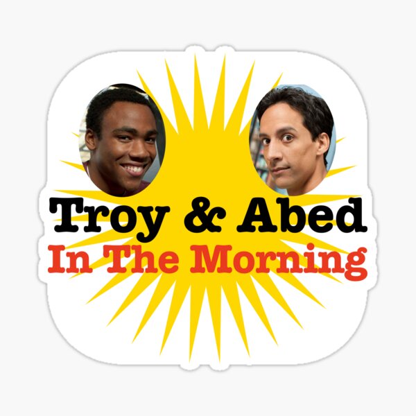 Troy and Abed in The Morning Suitable for Any Mobile Phone Three in One Data Line 