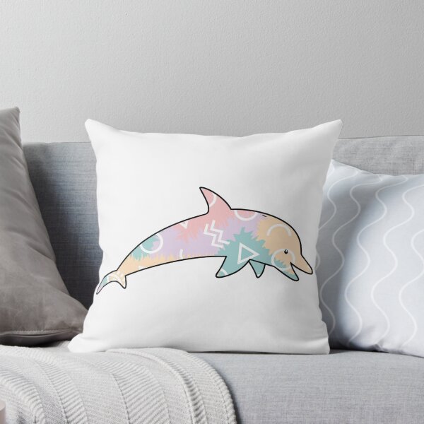 Item preview, Unique Pastel Colorful Dolphin Design Sticker designed and sold by Mountainman420.