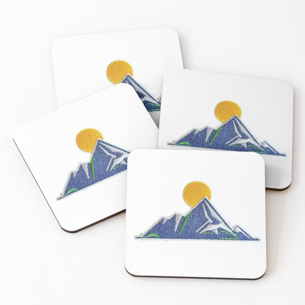 Item preview, Mountain Sticker designed and sold by designolo.