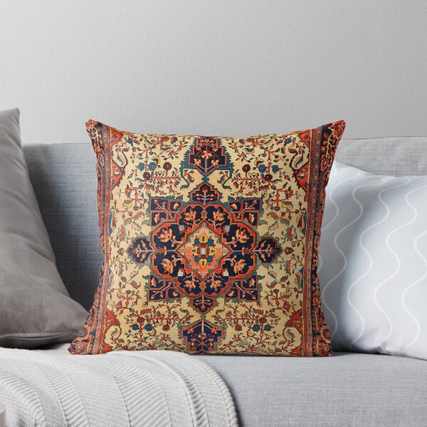 Item preview, Ferahan Sarouk Antique Persian Carpet Print designed and sold by Vicky Brago-Mitchell®.