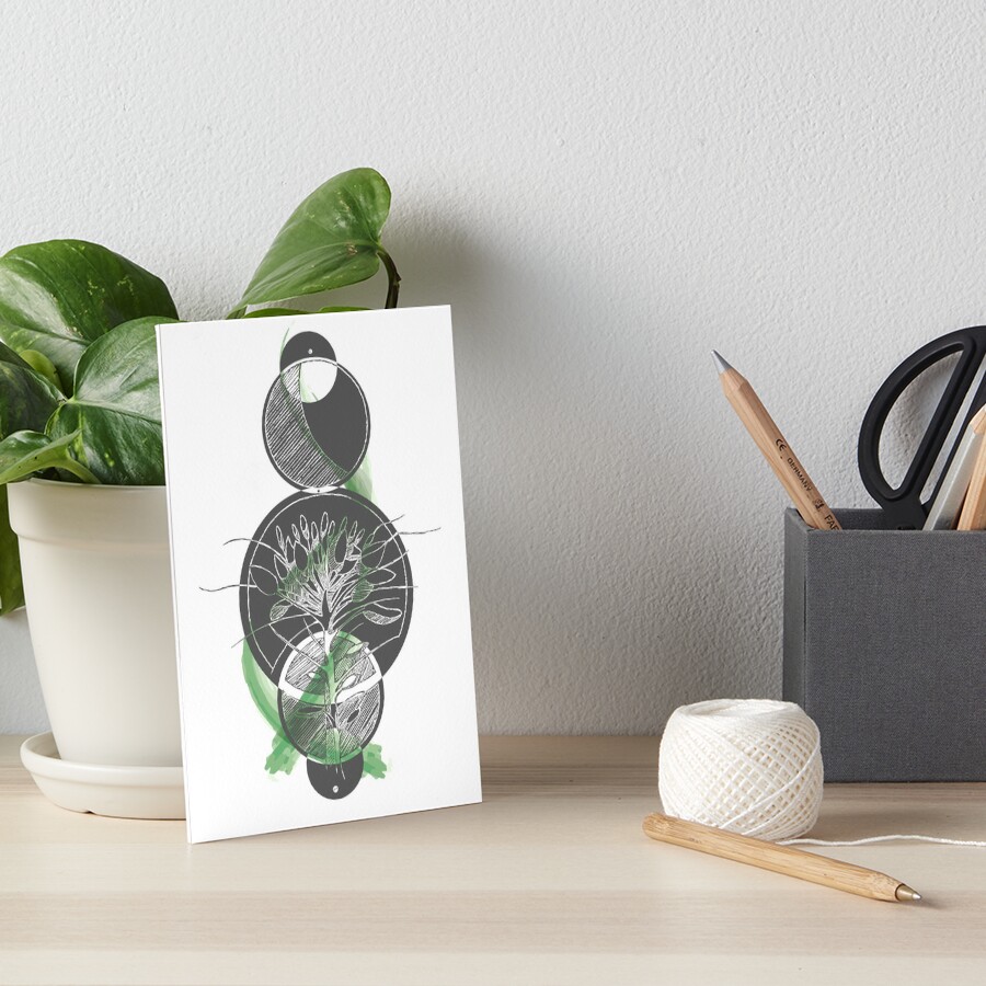 Floral Graphics Galeriedruck