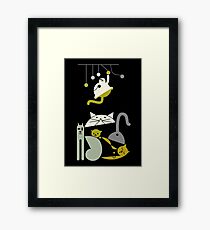 Cats playing Framed Print