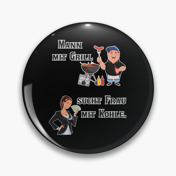 Item preview, Man with grill is looking for woman with coal designed and sold by QuenLotta-Arts.
