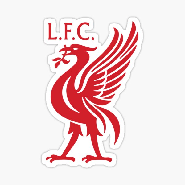 first old liverpool 2020 logo siangjumat Sticker