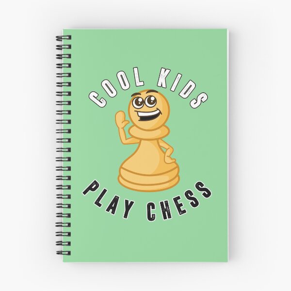 Item preview, cool kids play chess designed and sold by cat poe.