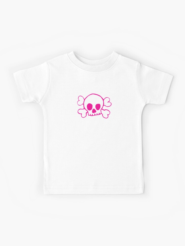 pink skull t shirt