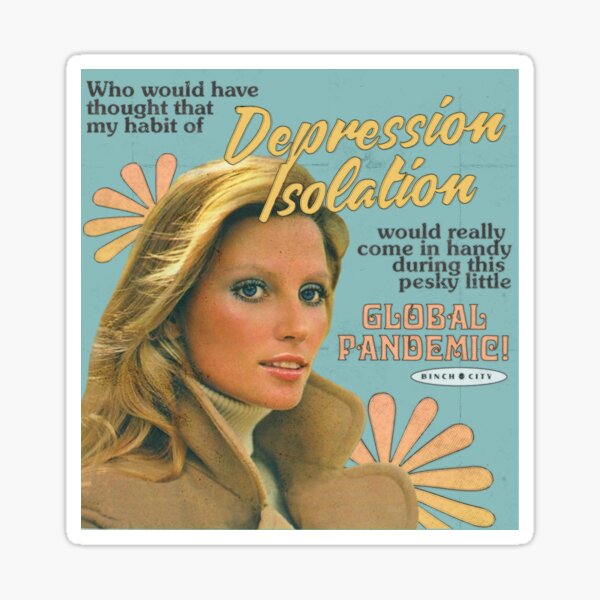 Item preview, Depression Isolation designed and sold by binchcity.