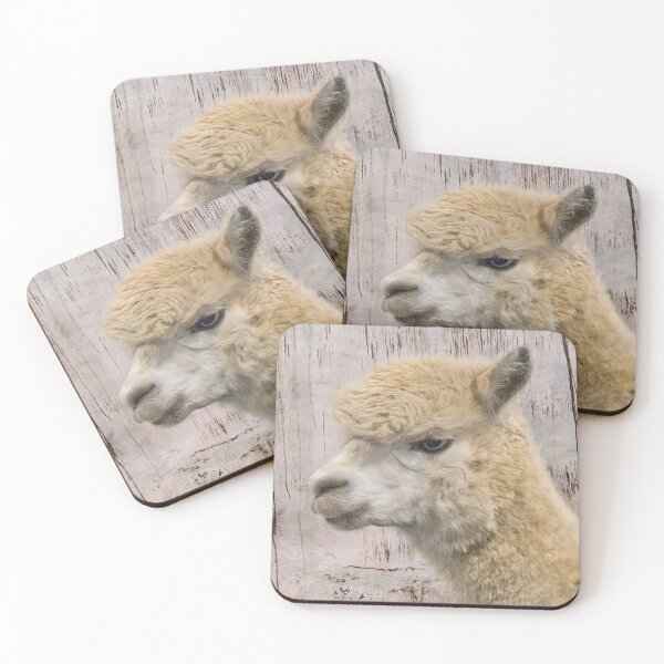 Item preview, White Alpaca At The Barn designed and sold by Amy Dundon.