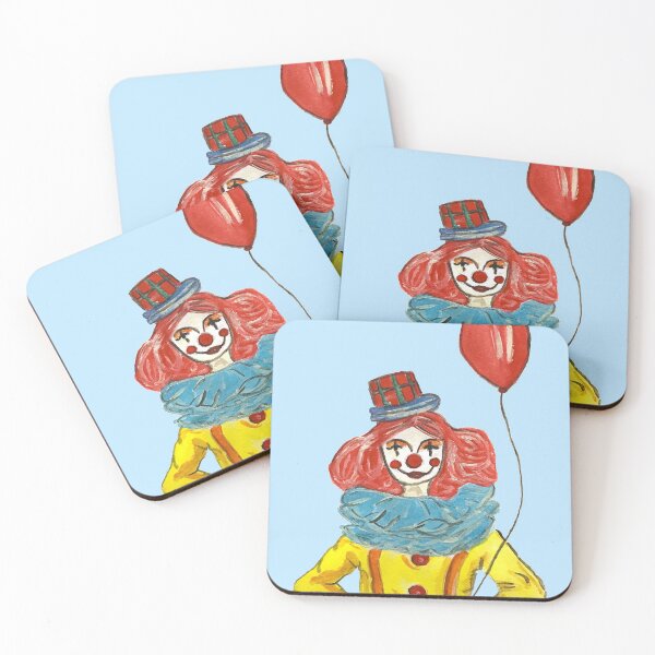 Item preview, Clown Villanelle - Cool Blue designed and sold by commonpainter.