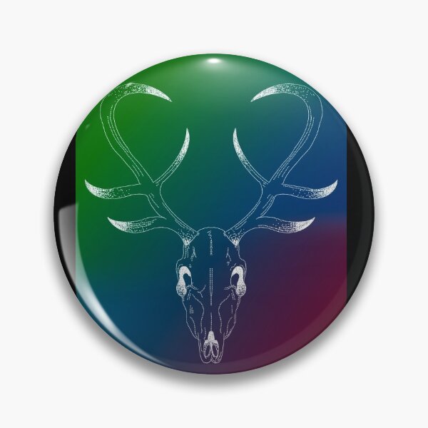 Item preview, Stag skull designed and sold by Sugarflumpairy2.