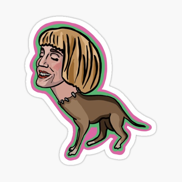 "Mars Attacks Dog Girl SJP" Sticker for Sale by laureyhead Redbubble