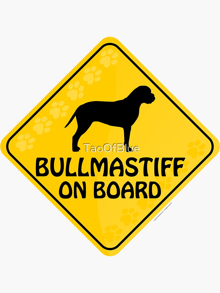 Bullmastiff On Board by TaoOfBlue