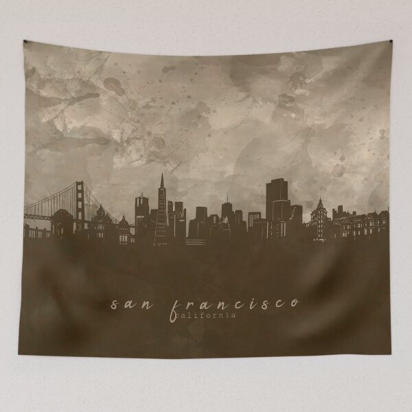 Item preview, san francisco skyline designed and sold by BekimART2.
