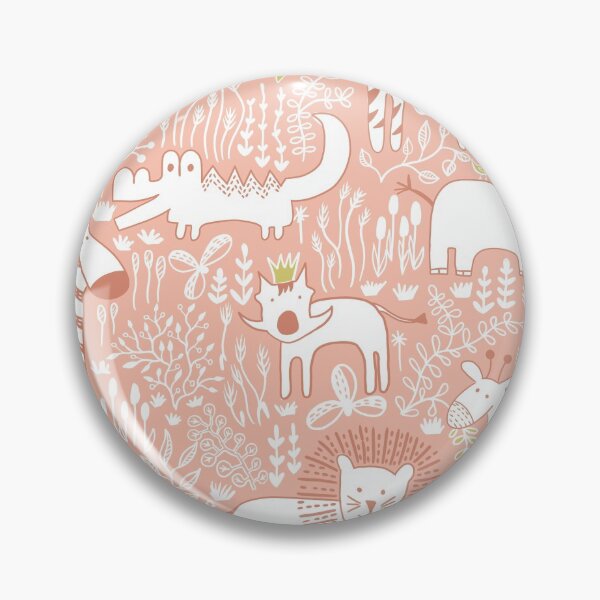 Item preview, Safari animals - The Warthog is King - Coral designed and sold by creativinchi.