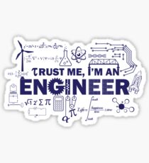 Yeah, I'm An Engineer Sticker