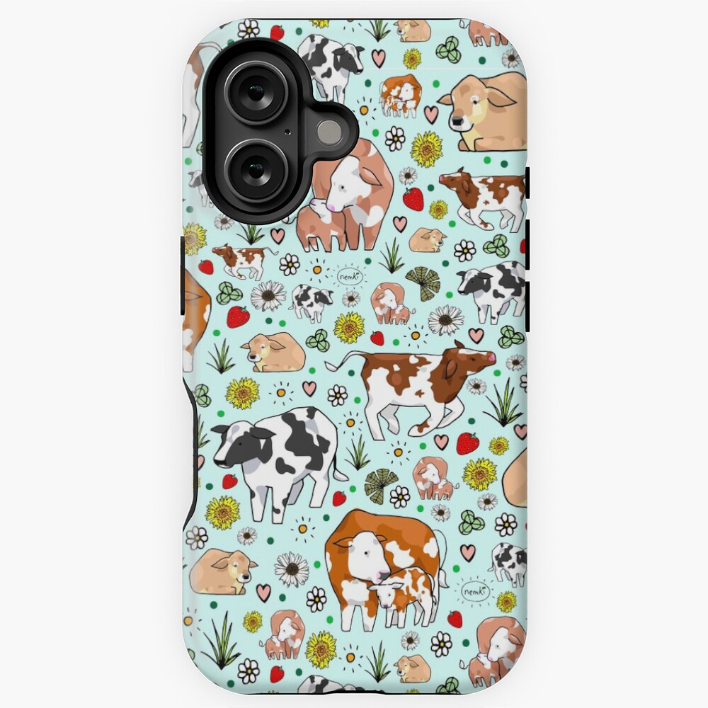Vista previa del artículo con la obra «Funda resistente MagSafe para iPhone», diseñado y vendido por Nemki.