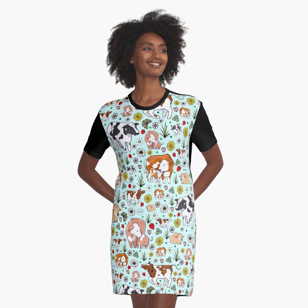 Vista previa del artículo con la obra «Vestido camiseta», diseñado y vendido por Nemki.