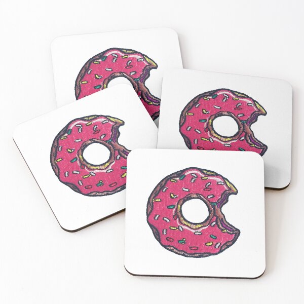 Item preview, Sprinkled Doughnut Sticker designed and sold by designolo.