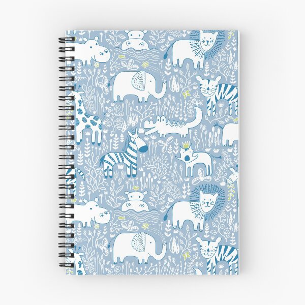 Item preview,  Safari animals - The Warthog is King - blue designed and sold by creativinchi.