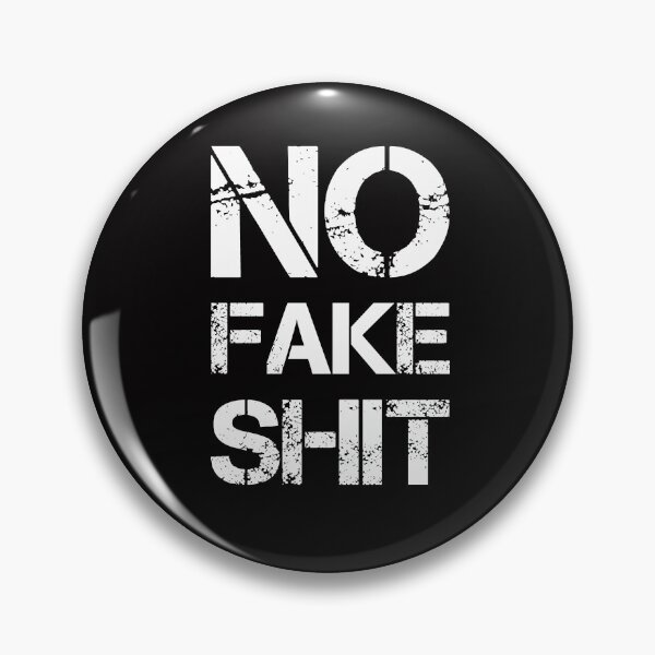 Item preview, No Fake Shit T-shirt designed and sold by Savage-Tee.