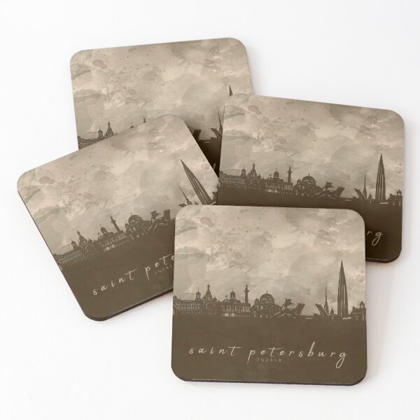 Item preview, saint petersburg skyline designed and sold by BekimART2.