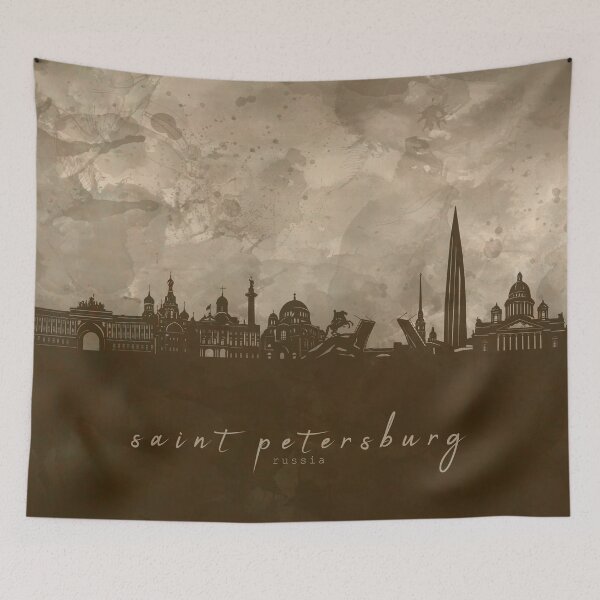 Item preview, saint petersburg skyline designed and sold by BekimART2.