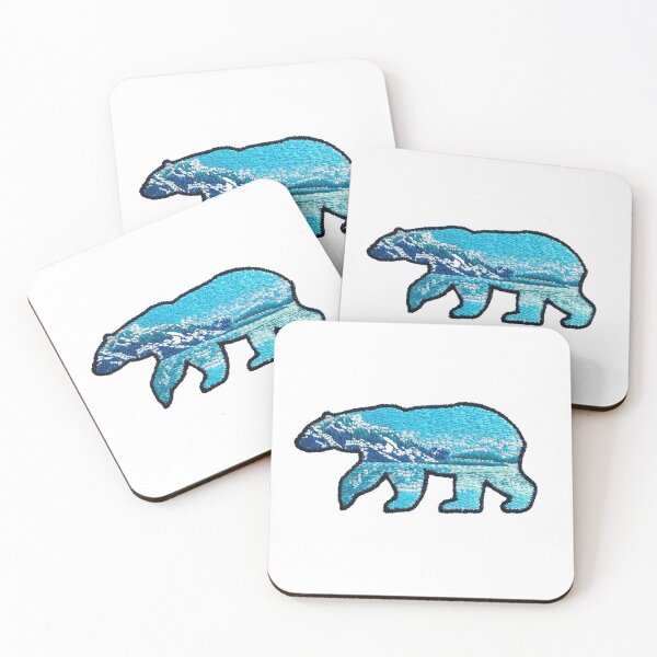 Item preview, Polar Bear Sticker designed and sold by designolo.