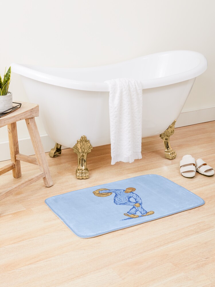 Thumbnail 1 of 6, Bath Mat, van gogh and hat designed and sold by Alexander Medvedev.