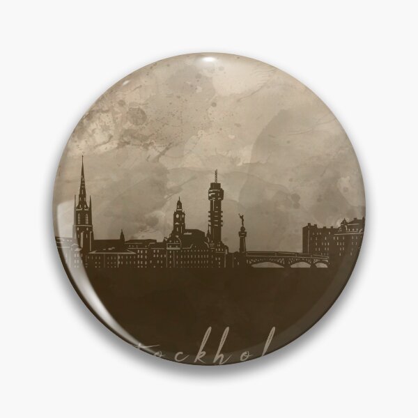 Item preview, stockholm skyline designed and sold by BekimART2.