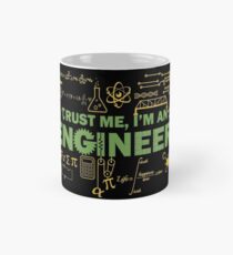 Taza clásica Humor del Ingeniero de la Ciencia